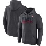 Houston Texans Charcoal 2024 Playoffs Pullover Hoodie