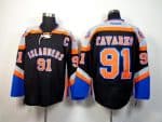 Islanders #91 John Tavares Black Third Stitched Jersey