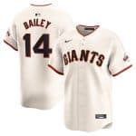 San Francisco Giants #14 Patrick Bailey Cream 2024 Home Limited Stitched Jersey