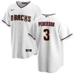 Arizona Diamondbacks #3 Joc Pederson White Cool Base Stitched Jersey