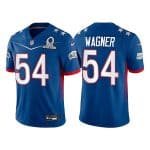 Seattle Seahawks #54 Bobby Wagner 2022 Royal Pro Bowl Stitched Jersey