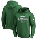 Philadelphia Eagles Green Sideline Pullover Hoodie