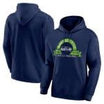 Seattle Seahawks Navy Pullover Hoodie