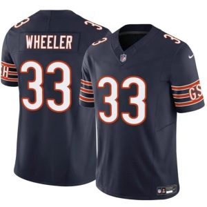 Chicago Bears #33 Ian Wheeler Navy 2023 F.U.S.E. Vapor Stitched Jersey