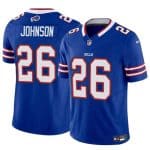 Buffalo Bills #26 Ty Johnson Royal 2024 F.U.S.E. Vapor Untouchable Limited Stitched Jersey