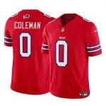 Buffalo Bills #0 Keon Coleman Red 2024 Draft F.U.S.E. Vapor Untouchable Limited Stitched Jersey