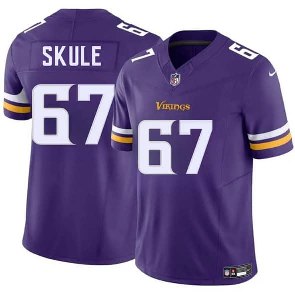 Minnesota Vikings #67 Justin Skule Purple 2025 F.U.S.E. Vapor Untouchable Limited Stitched Jersey
