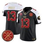 San Francisco 49ers #13 Brock Purdy Black Alternate F.U.S.E. 1-Star C With Est.1946 Patch Vapor Limited Stitched Jersey