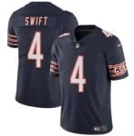 Chicago Bears #4 D¡¯Andre Swift Navy Vapor Stitched Jersey