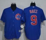 Cubs #9 Javier Baez Blue New Cool Base Stitched Jersey