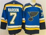 St. Louis Blues #7 Patrick Maroon Blue Winter Classic Stitched Jersey