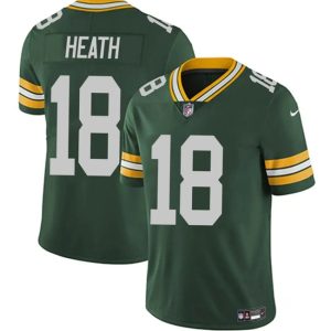 Green Bay Packers #18 Malik Heath Green Vapor Untouchable Limited Stitched Jersey