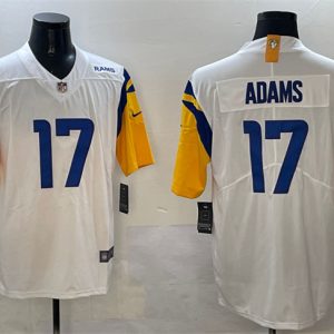 Los Angeles Rams #17 Davante Adams White 2024 Vapor Untouchable Stitched Jersey
