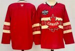 Canada Blank Red 2025 4 Nations Face-Off Premium Stitched Jersey