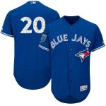 Toronto Blue Jays #20 Josh Donaldson Royal 2018 Spring Training Flexbase Stitched Jersey