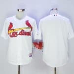Cardinals Blank White Cool Base Stitched Jersey