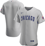 Chicago Cubs Grey Flex Base Stitched Jersey