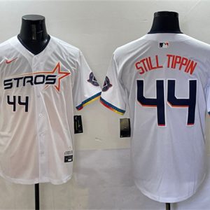 Houston Astros #44 Still Tippin White 2025 City Connect Limited Stitched Jersey
