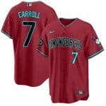 Arizona Diamondbacks Custom Red 2024 Cool Base Stitched Jersey