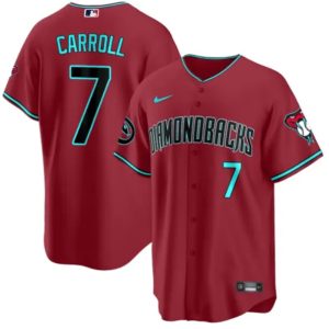 Arizona Diamondbacks Custom Red 2024 Cool Base Stitched Jersey