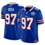 Buffalo Bills #97 Joey Bosa Blue 2025 F.U.S.E. With Farewell Patch Vapor Untouchable Limited Stitched Jersey