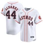 Houston Astros #44 Yordan Alvarez White 2024 Home Limited Stitched Jersey