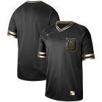 Detroit Tigers Navy Black Gold Stitched Jersey