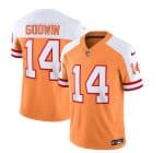 Tampa Bay Buccaneers #14 Chris Godwin 2023 F.U.S.E. White Gold Throwback Limited Stitched Jersey