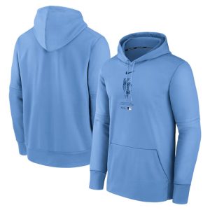 Kansas City Royals Light Blue Collection City Connect Practice Performance Pullover Hoodie