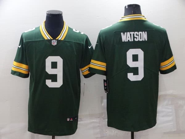 Green Bay Packers #9 Christian Watson Green Vapor Untouchable Limited Stitched Football Jersey