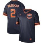 Houston Astros #2 Alex Bregman Navy Cooperstown Collection Legend Stitched Jersey