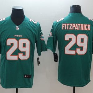 Dolphins #29 Minkah Fitzpatrick Aqua Vapor Untouchable Limited Stitched Jersey