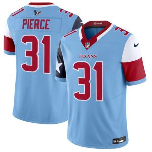Houston Texans #31 Dameon Pierce Blue 2024 F.U.S.E. V5 Limited Stitched Jersey
