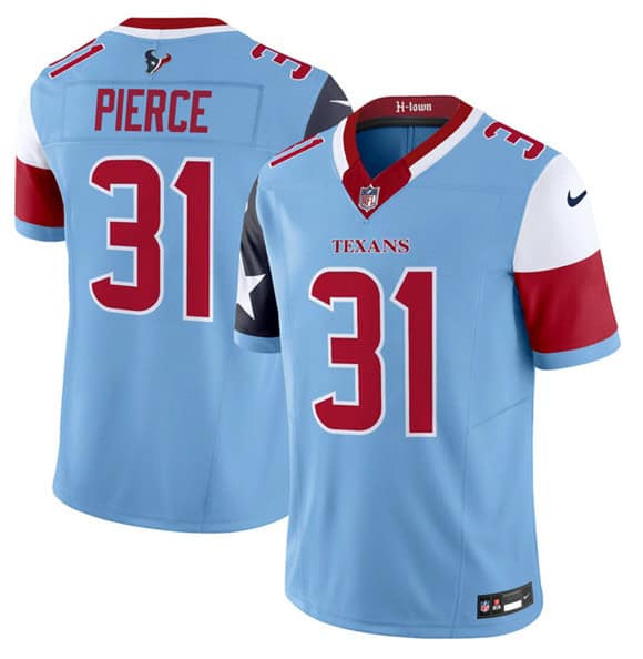 Houston Texans #31 Dameon Pierce Blue 2024 F.U.S.E. V5 Limited Stitched Jersey