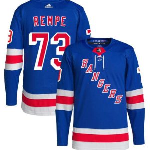 New York Rangers #73 Matt Rempe Royal Stitched Jersey