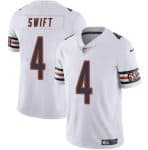 Chicago Bears #4 D¡¯Andre Swift White Vapor Stitched Jersey