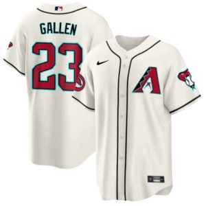 Arizona Diamondbacks #23 Zac Gallen White 2024 Cool Base Stitched Jersey
