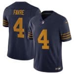 Green Bay Packers #4 Brett Favre Navy The 1923 Classic Vapor F.U.S.E. Limited Football Stitched Jersey