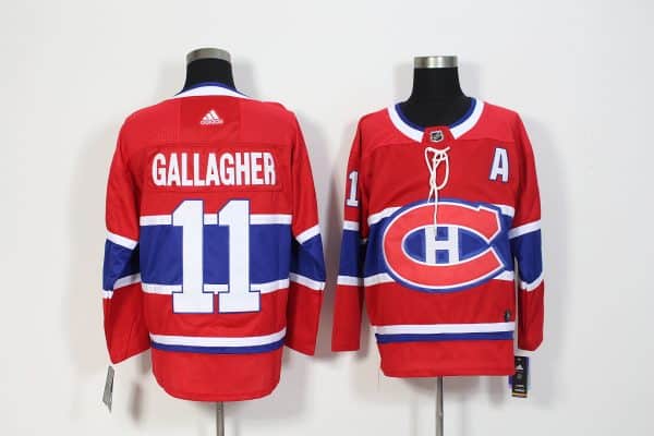 Montreal Canadiens #11 Brendan Gallagher Red Stitched Adidas Jersey