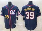 American League #39 Zach McKinstry Navy 2025 All-Star Edition Limited Stitched Jersey