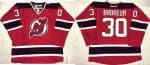 Devils #30 Martin Brodeur Stitched Red Jersey