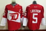 Red Wings #5 Nicklas Lidstrom Red 2016 Stadium Series Stitched Jersey