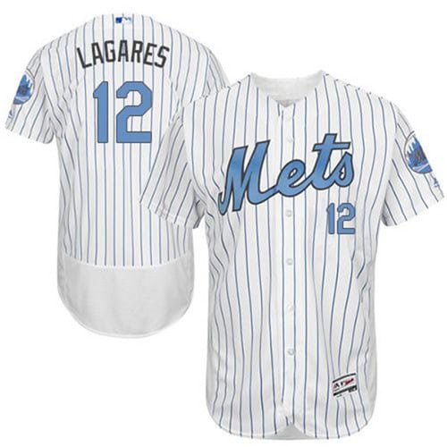 New York Mets Customized White Stitched MLB Jersey