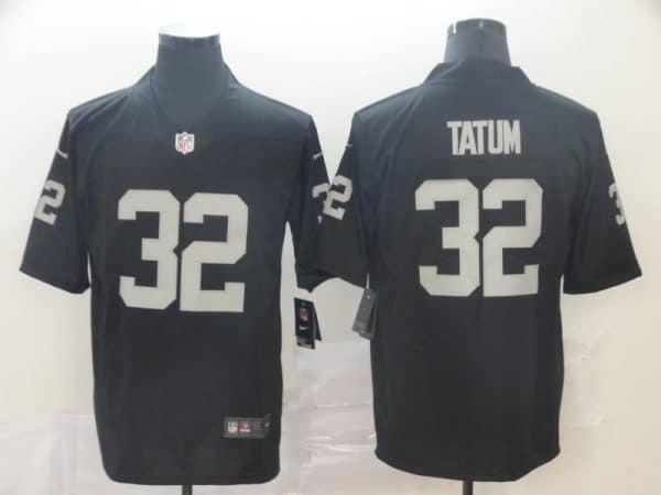 Raiders #32 Jack Tatum Black Vapor Untouchable Limited Stitched Jersey