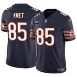 Chicago Bears #85 Cole Kmet Navy 2024 F.U.S.E. With 1-Star C Patch Vapor Untouchable Limited Stitched Jersey
