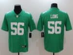 Philadelphia Eagles #56 Chris Long Green Throwback Vapor Untouchable Limited Stitched Jersey
