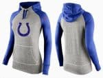 Nike Indianapolis Colts Performance Hoodie Grey Blue_2