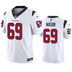 Houston Texans #69 Shaq Mason White 2023 F.U.S.E Vapor Untouchable Stitched Jersey