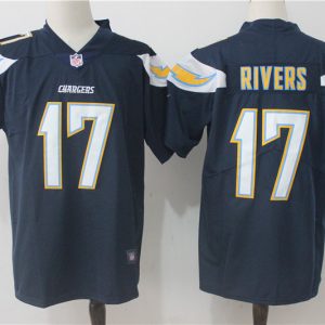 Los Angeles Chargers #17 Philip Rivers Navy Blue Team Color Stitched Vapor Untouchable Limited Nike Jersey