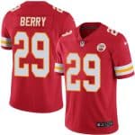 Chiefs #29 Eric Berry Red Stitched Limited Rush Nike Jersey